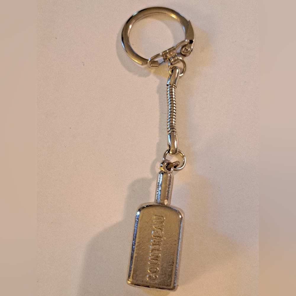 Cointreau Silver Keychain